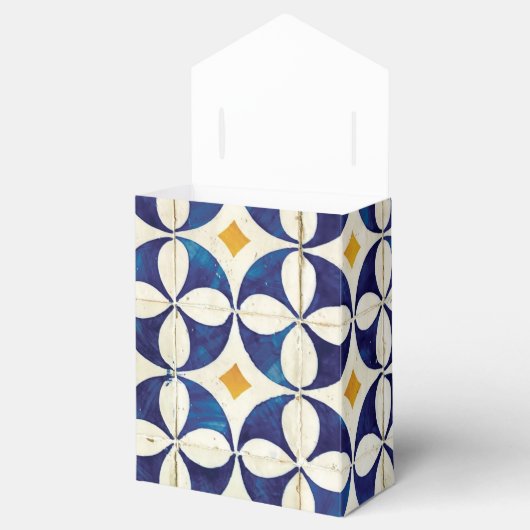 Portugese Tegels - Azulejo Pattern Bedankdoosjes (Geopend)