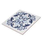 Portugese tegels,azulejo tegeltje (Zijkant)