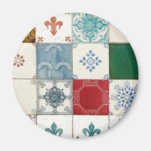 Portugese tegels magneet (Voorkant)