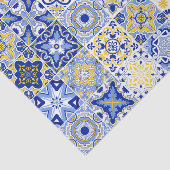 Portugese Tegels Patroon Tissuepapier (Detail)