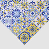 Portugese Tegels Patroon Tissuepapier (Detail)