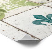 Portugese tegels poster (Hoek)