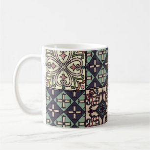 Portugese Tegels: Talavera stijl naadloos Koffiemok