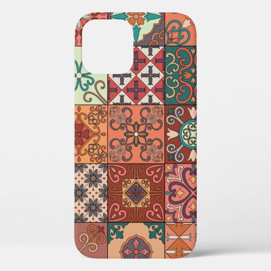 Portugese Tegels: Talavera Style Azulejo. Case-Mate iPhone Case (Achterkant)