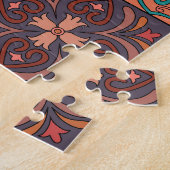 Portugese Tegels: Talavera Style Azulejo. Legpuzzel (Zijkant)