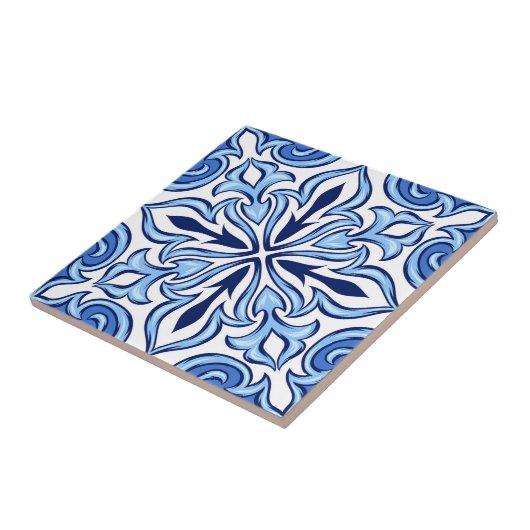 portugese  tegels tegeltje (Zijkant)