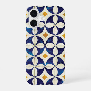 Portugese Tegelwerk - Azulejo Patroonontwerp iPhone 16 Hoesje