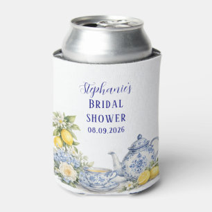 Portugese Tegelwerk Blauw Mediterrane Bruidsdouche Blikjeskoeler
