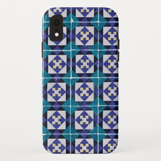 Portugese Tiles - Azulejo Diamond Geometric Case-Mate iPhone Case (Achterkant)