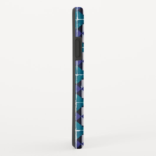 Portugese Tiles - Azulejo Diamond Geometric Case-Mate iPhone Case (Achterkant/rechts)