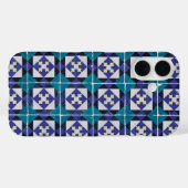 Portugese Tiles - Azulejo Diamond Geometric Case-Mate iPhone Case (Achterkant (horizontaal))