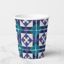 Portugese Tiles - Azulejo Diamond Geometric