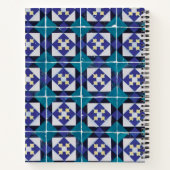 Portugese Tiles Azulejo Diamond Geometric Recipipi Notitieboek (Achterkant)