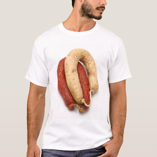 Portugese typische worst t-shirt (Voorkant)