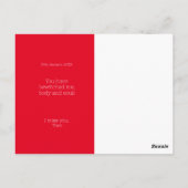 Portugese valentijnse liefdeszakdoeken briefkaart (Achterkant)