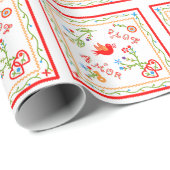 Portugese valentijnse liefdeszakdoeken cadeaupapier (Rol Hoek)