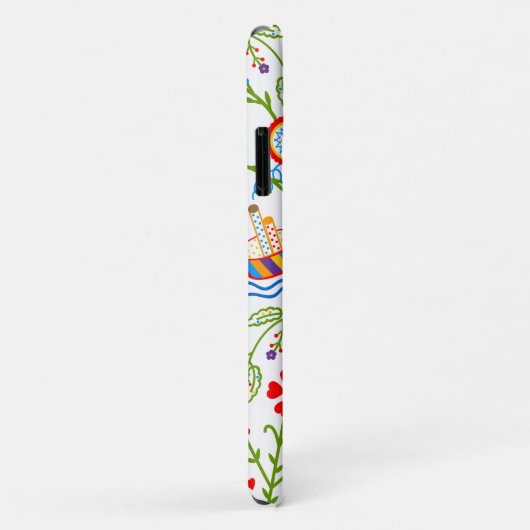 Portugese valentijnse liefdeszakdoeken Case-Mate iPhone case (Achterkant/rechts)