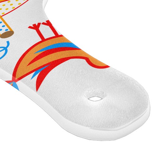 Portugese valentijnse liefdeszakdoeken snijplank (Hoek)