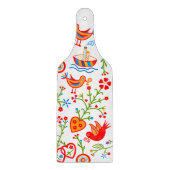 Portugese valentijnse liefdeszakdoeken snijplank (Voorkant)