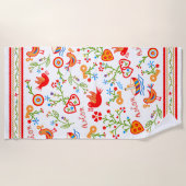 Portugese valentijnse liefdeszakdoeken strandlaken (Voorkant)