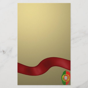 Portugese vingerafdrukvlag briefpapier