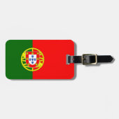 Portugese vlag AcrylBagagelabel Bagagelabel (Voorkant horizontaal)