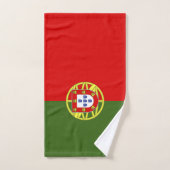 Portugese vlag bad handdoek (Handdoek)