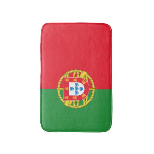 Portugese vlag badmat (Voorkant Verticaal)