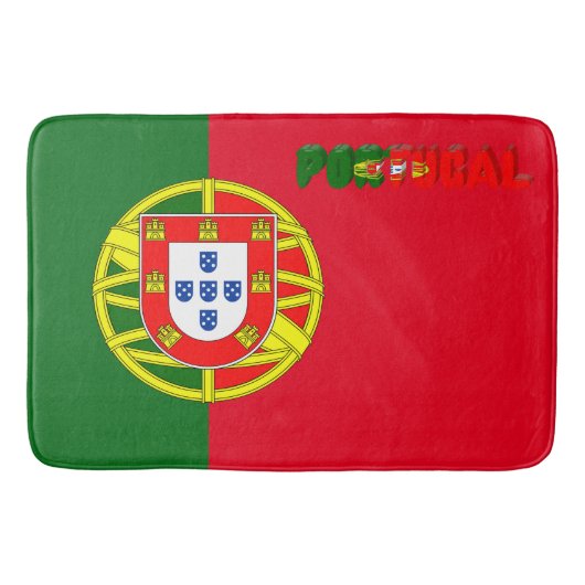 Portugese vlag badmat (Voorkant)