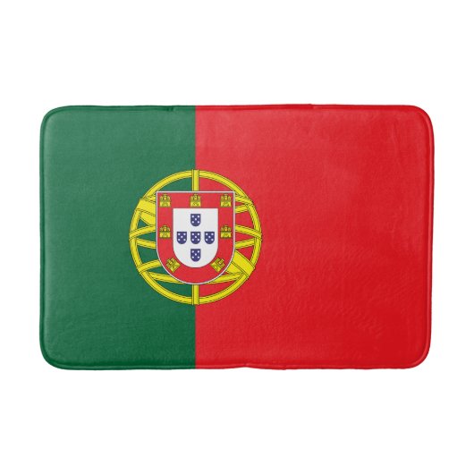 Portugese vlag badmat (Voorkant)