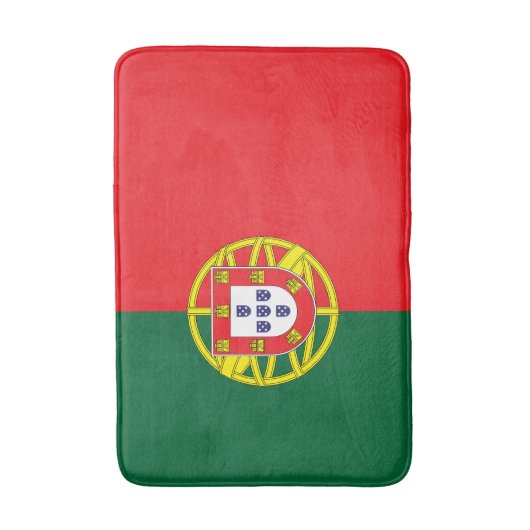 Portugese vlag badmat (Voorkant Verticaal)