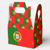 Portugese vlag bedankdoosjes (Geopend)