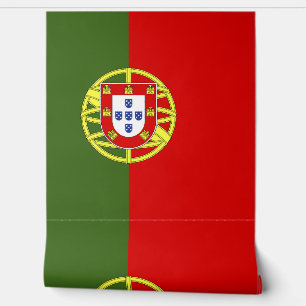 Portugese vlag behang