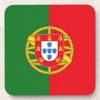 Portugese vlag bier onderzetter