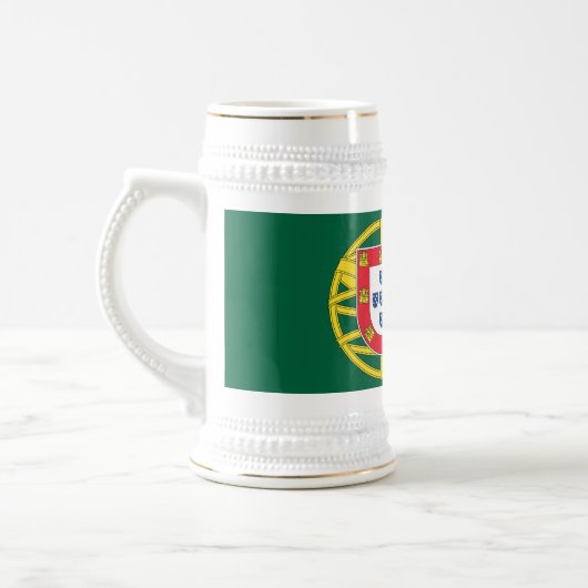 Portugese vlag bierpul (Links)