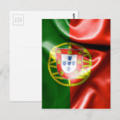 Portugese vlag briefkaart (Voorkant / Achterkant)