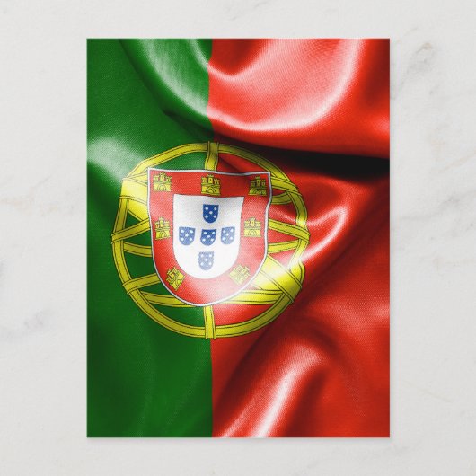 Portugese vlag briefkaart (Voorkant)