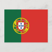 Portugese vlag briefkaart (Voorkant)