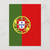 Portugese vlag briefkaart (Voorkant)