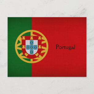Portugese vlag briefkaart