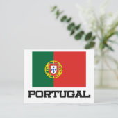 Portugese vlag briefkaart (Staand voorkant)