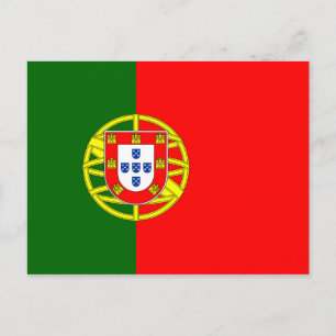 Portugese vlag briefkaart