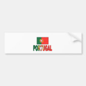 Portugese vlag bumpersticker (Voorkant)
