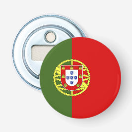 Portugese vlag button flesopener