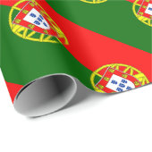 Portugese vlag cadeaupapier (Rol Hoek)
