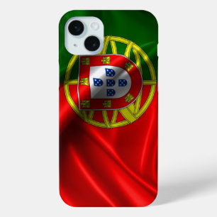 Portugese vlag iPhone 15 mini hoesje