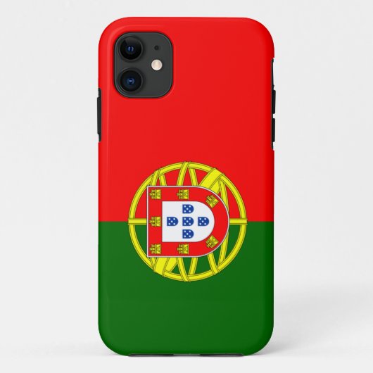 Portugese vlag Case-Mate iPhone case (Achterkant)