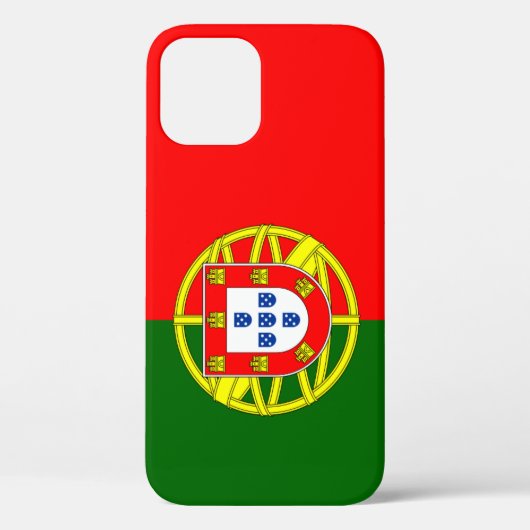 Portugese vlag Case-Mate iPhone case (Achterkant)