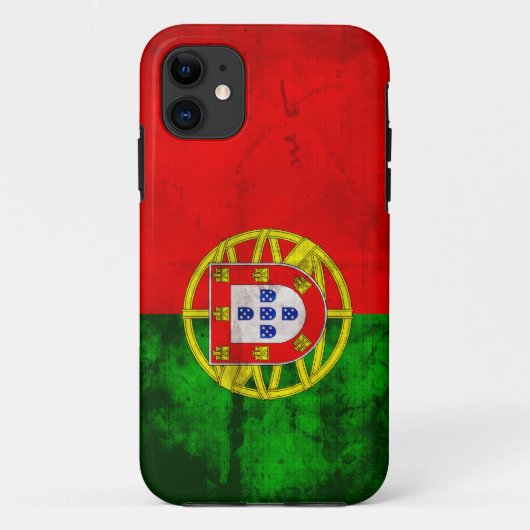 Portugese vlag Case-Mate iPhone case (Achterkant)