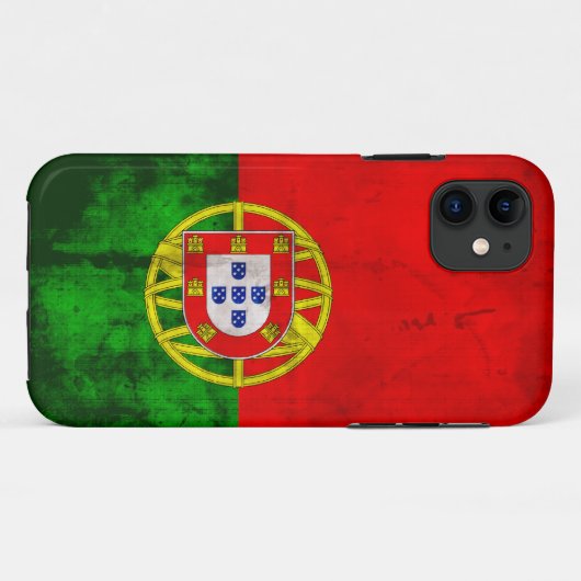 Portugese vlag Case-Mate iPhone case (Achterkant (horizontaal))